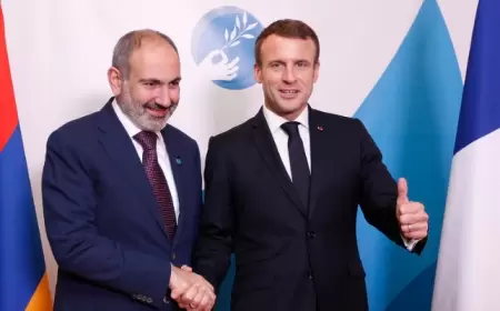 Makron Paşinyanı Azərbaycanla sülhə çağırdı 