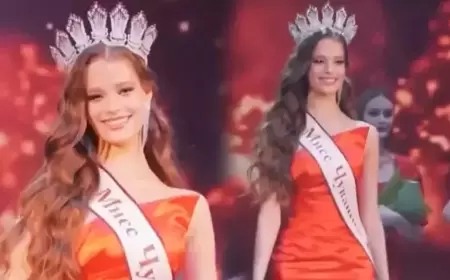 Çuvaş qızı Rusiya gözəli  seçildi