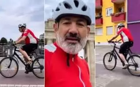 Paşinyan Moskvadan video paylaşdı