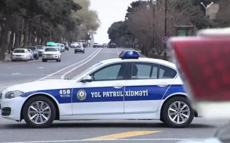 Bakıda YPX maşını qəzaya düşdü