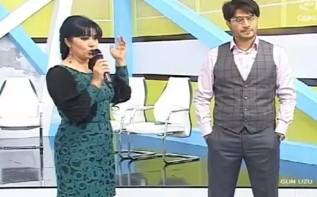 Həyat yoldaşı aparıcını pərt etdi