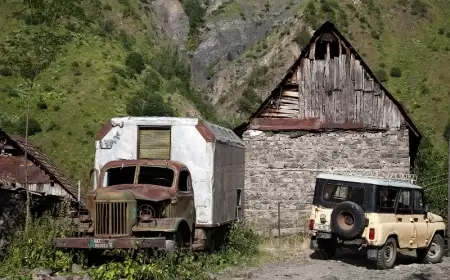 Azərbaycanın bu kəndində bir ailə yaşayır