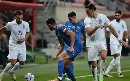 Azərbaycan - Slovakiya matçında vurulan 4 qolun VİDEOSU