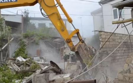 "Kompensasiyanın məbləğinə gəlincə..." - Bakının bu ərazisindəki evlər sökülür + RƏSMİ