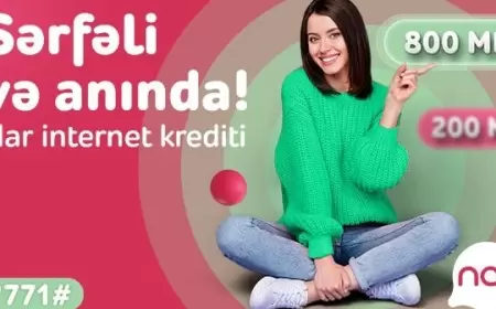 “Nar” abunəçiləri üçün “NarKredit”dən data kredit xidməti 