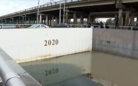 İki nəfərin batdığı Sabunçu tunelində yenə problem yarandı