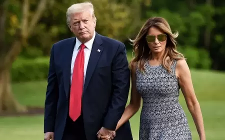 Tramp arvadının məktubunu Putinə verdi