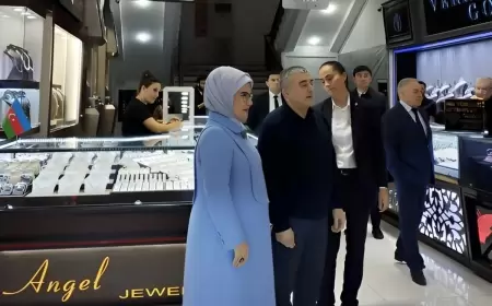 Əminə Ərdoğan MUM-da...