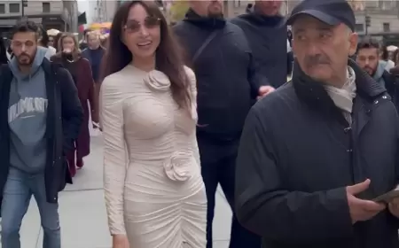 Xanım bloqerlə görüntüsü yayılan Əbülfəs Qarayev əsəbiləşdi