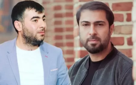 Namiq Qaraçuxurlu həbsxanada olan Rəşad Dağlı ilə - FOTO