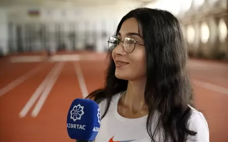 Lamiyə Vəliyeva afrikalı idmançı ilə evləndi