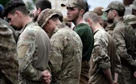 Ukraynakı əsirlərin Belarusda saxlanıldığı düşərgənin yeri bilindi