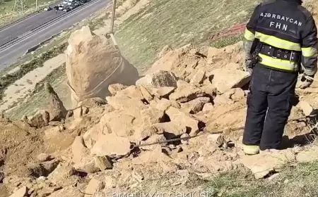 Masazırda uçan evdən GÖRÜNTÜLƏR