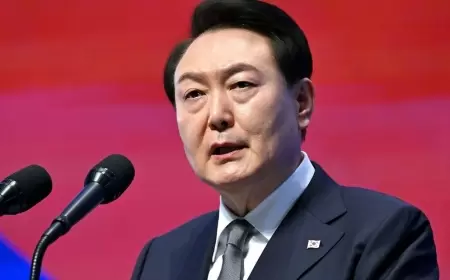 Cənubi Koreya prezident geri çəkildi 