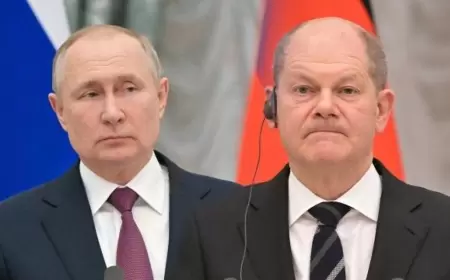 “Çox məyusam, heç bir illüziya...” - Olaf Şoltsdan Putinə daha bir addım