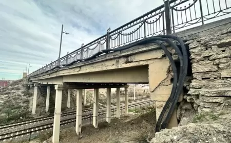 Sumqayıtla Sarayı birləşdirən məşhur körpü SÖKÜLÜR