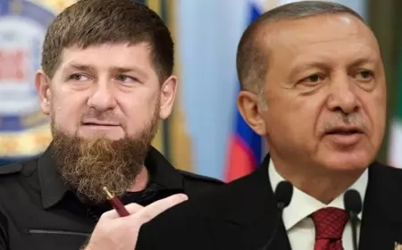 Ərdoğan vurulan təyyarəyə görə Kadırovu belə pərt edib