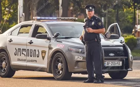 Gürcü polisi Bolnisidə azərbaycanlılar yaşayan kəndə girdi - QARŞIDURMA