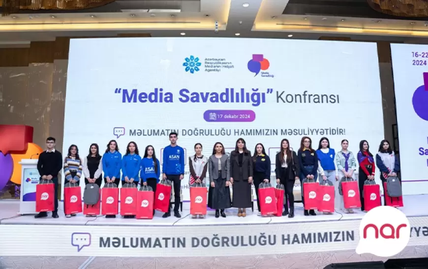 “Nar”ın tərəfdaşlığı ilə “Media Savadlılığı” Konfransı təşkil edildi - FOTO