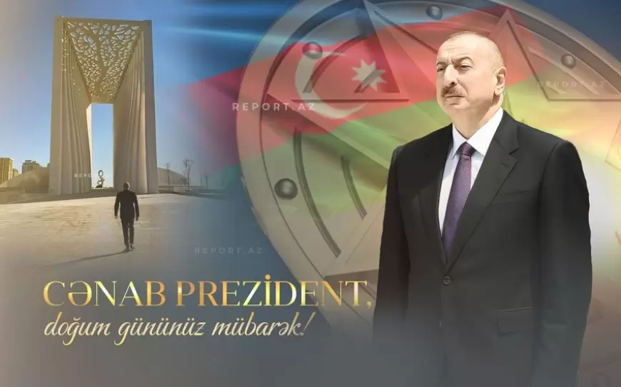 Prezident İlham Əliyevin doğum günüdür 