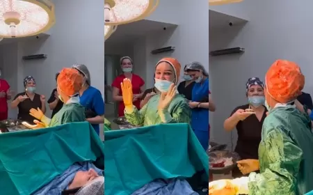 Əməliyyat vaxtı tort üfürdüyünə görə işdən çıxarılan həkim DANIŞDI