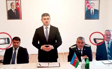 İcra başçısının bu fotosu tənqid olundu