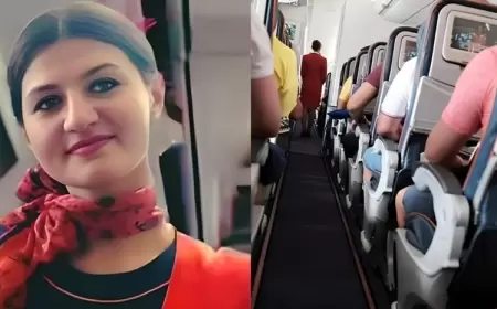 "Sizinlə danışan təyyarə bələdçisi Hökumə Əliyevadır" - Yeni VİDEO yayıldı