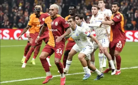 “Qalatasaray” “Dinamo” ilə bərabərə qaldı