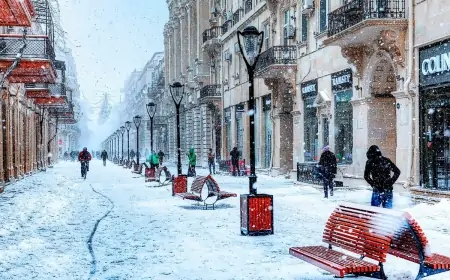 Sabah qar yağacaq, 23 dərəcə şaxta olacaq - HAVA PROQNOZU