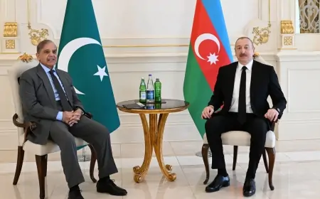 Prezidentin Pakistanın Baş naziri ilə təkbətək görüşü oldu