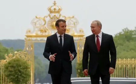 Makron Putin haqqında nə dedi? - "Bu başqa hekayə olacaq"