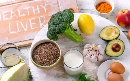 Qaraciyərə faydalı olan qidalar