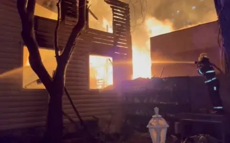 Rusiyada məscidi yandırdılar