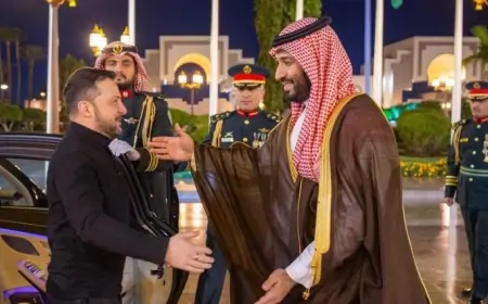 Zelenski Ciddədə belə qarşılandı