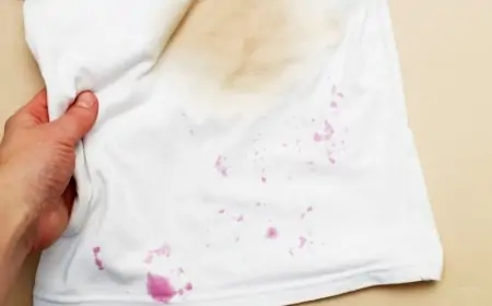 Ağ paltardan çətin gedən ləkəni aparmaq üçün