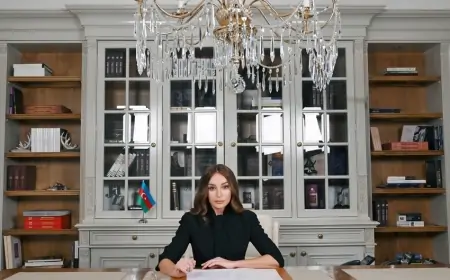 Mehriban Əliyeva Ağdərə rayonundan İlaxır çərşənbə ilə bağlı paylaşım edib 