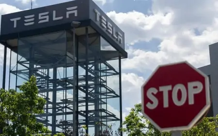 "Tesla"nın 12 enerejidoldurma stansiyası yandırıldı