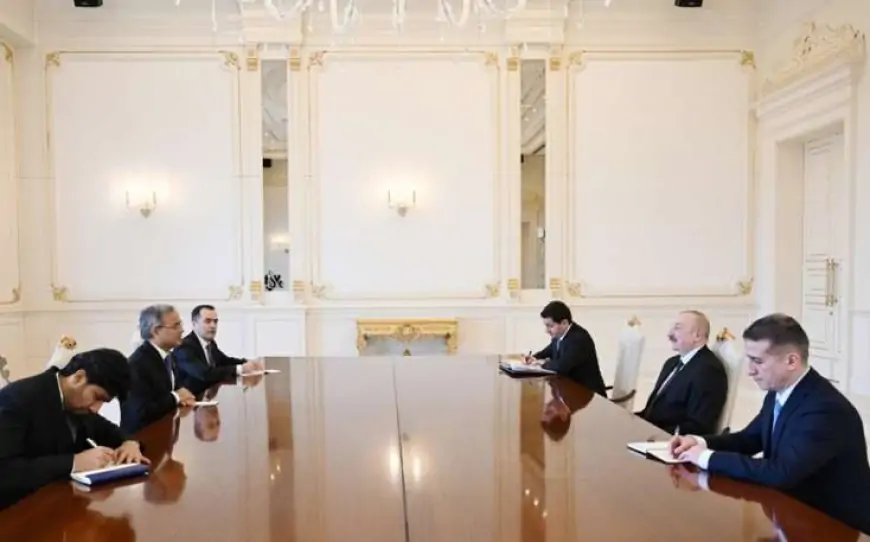 Prezident Əsəd Məcid Xanı qəbul etdi 