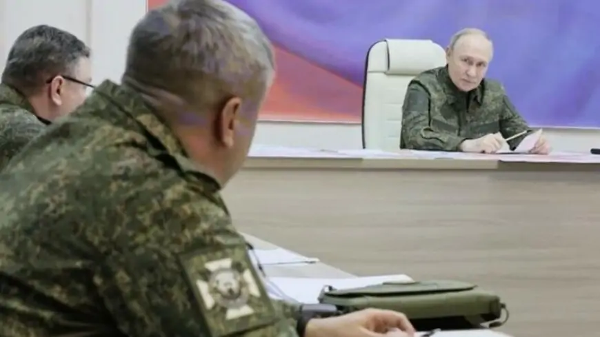 Putin hərbi geyimdə Kurskda peyda oldu, darmadağın əmri verdi - Əsirlərlə xoş davranılmayacaq