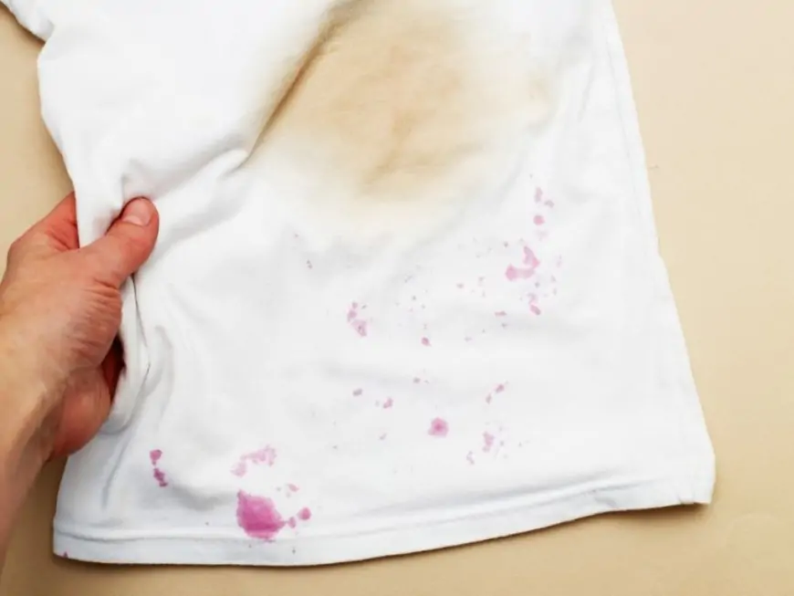 Ağ paltardan çətin gedən ləkəni aparmaq üçün - ÜSULLAR