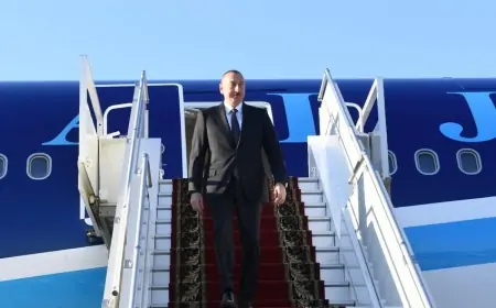 Prezident Türkiyədə səfərdədir