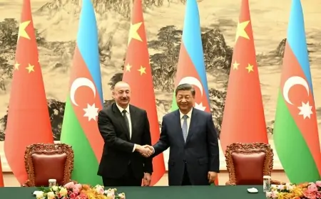 Prezident Çində səfərdədir