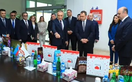 Nizami Rayon İcra Hakimiyyətinin başçısı  “Ulduz” şokolad fabrikini ziyarət edib