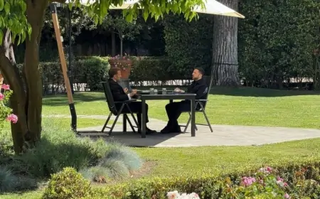 Zelenski Trampla söhbətdən dərhal sonra Makronla görüşdü