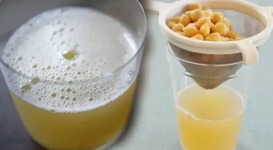 Üzdəki sızanaq və qara ləkələri yox edir - Noxud suyu