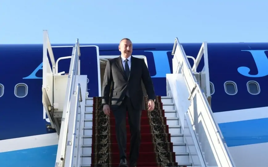 Prezident Türkiyədə səfərdədir 