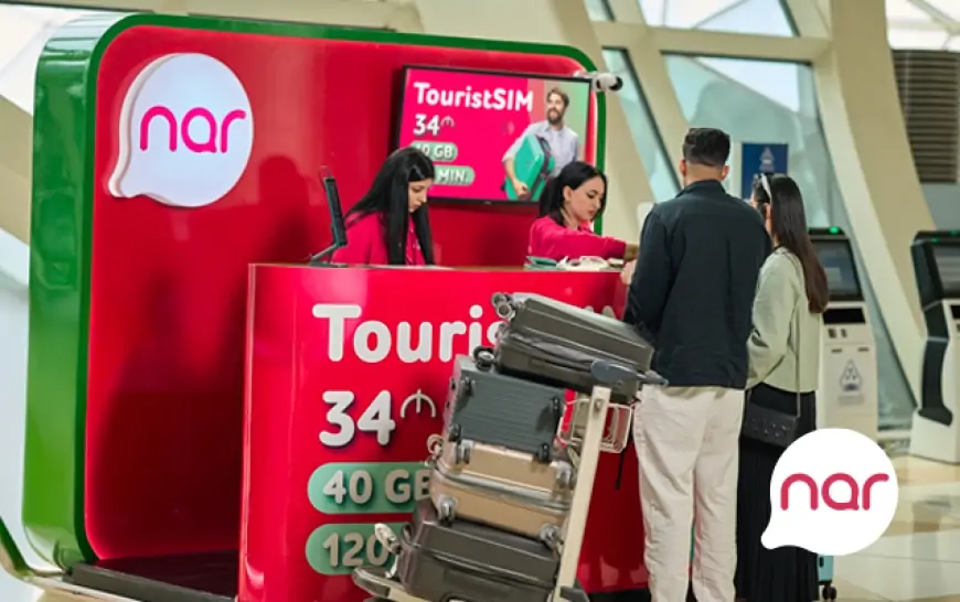 "Nar”ın sərfəli xidmətləri indi Bakı hava limanında - FOTO