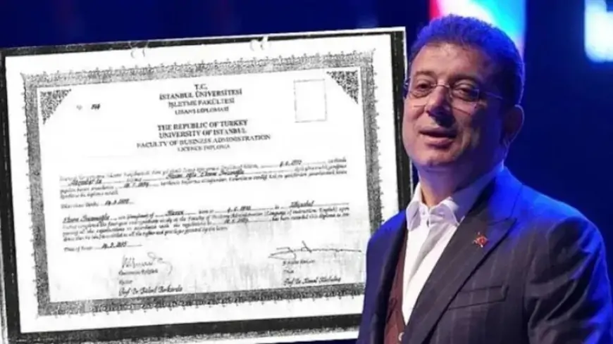 İmamoğlunun diplomunu ləğv edə bilmədilər - Dekanlar imza atmır