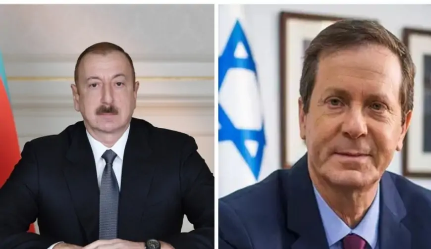 İlham Əliyev İsrail prezidentini təbrik etdi 