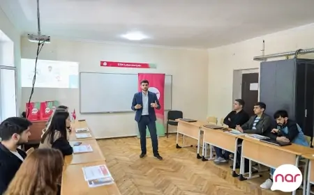 “Nar”ın dəstəyi ilə tələbələr üçün təlimlər keçirilib